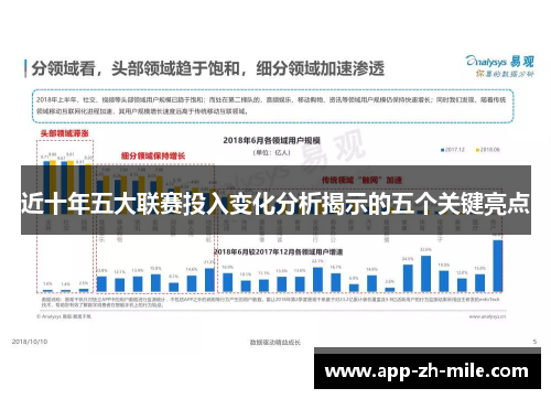 近十年五大联赛投入变化分析揭示的五个关键亮点